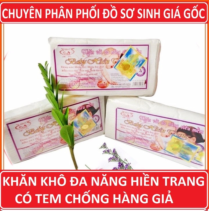 Khăn giấy khô đa năng Hiền Trang  (300gr)