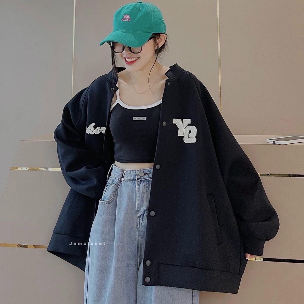 Áo khoác nỉ lót lông unisex 2 lớp