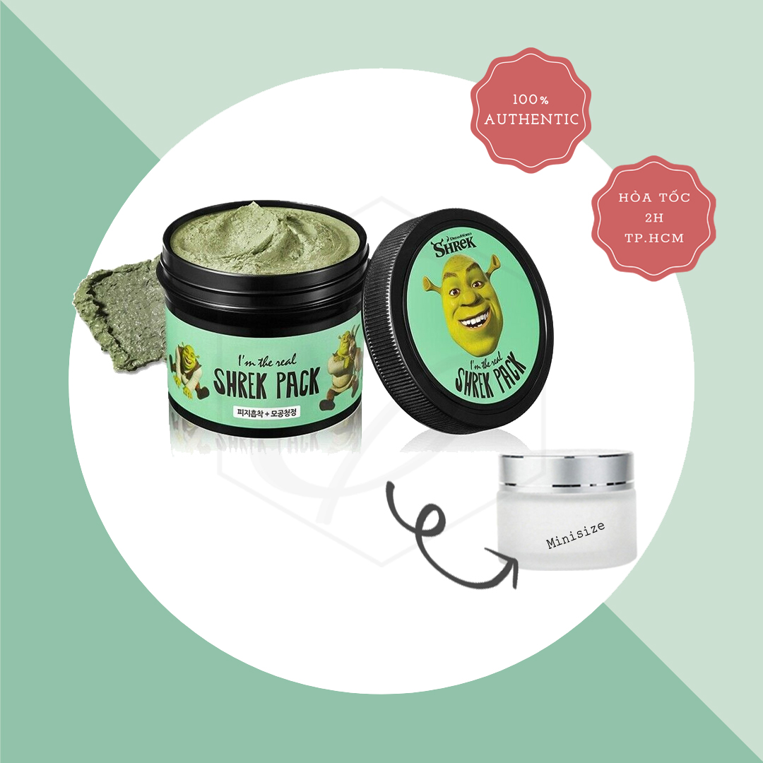 Mặt nạ đất sét bạc hà Dreamworks I'm The Real Shrek Pack - 110g