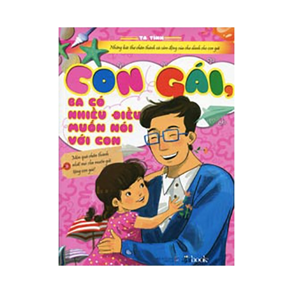 Fahasa - con gái - ba có nhiều điều muốn nói với con