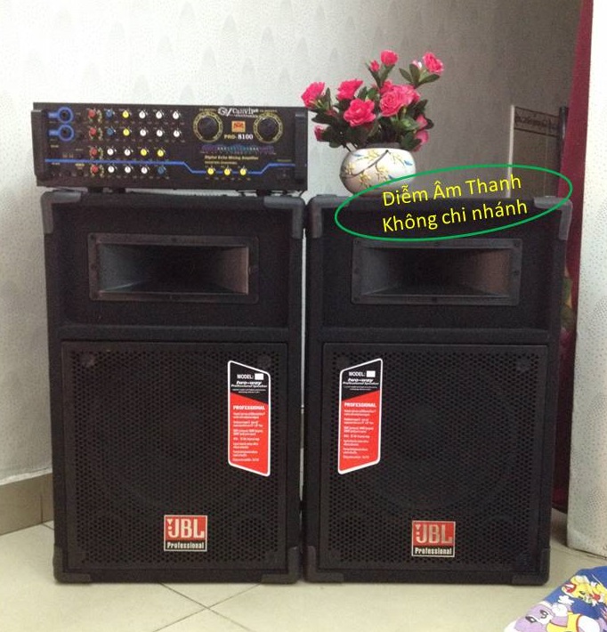 LOA SÂN KHẤU JBL VÀ AMPLY CÔNG SUẤT LỚN CHƠI NGOÀI TRỜI