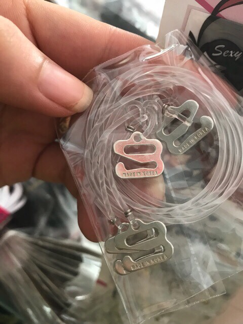 Combo 5 đôi dây áo lót quai trong sợi bún