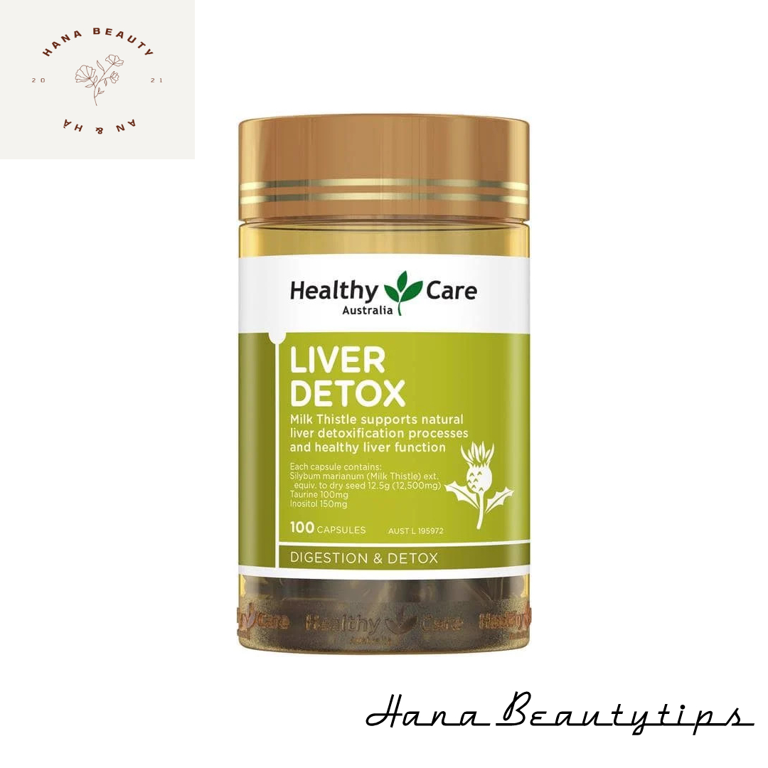 Viên uống giải độc gan Healthy care liver detox 100 viên
