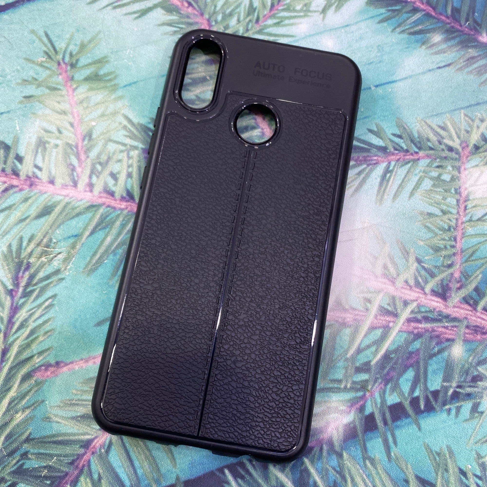 Ốp lưng Huawei Nova 3i dẻo giả da sần chỉ nổi cực đẹp