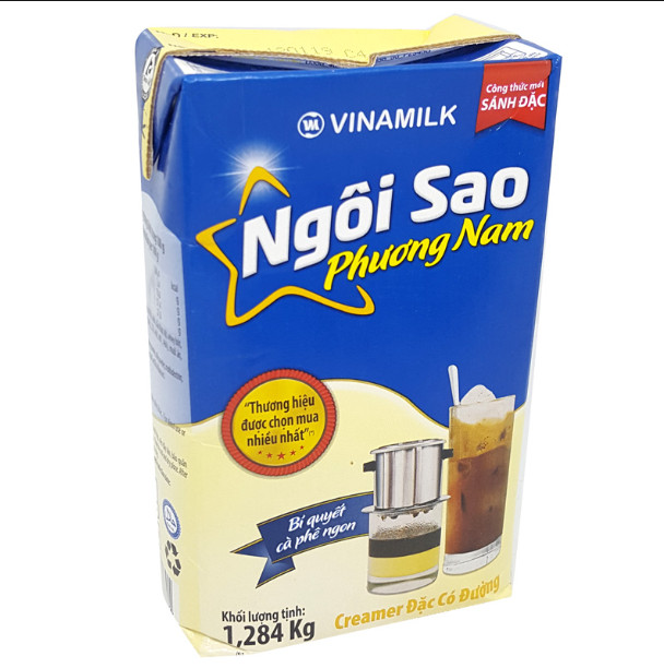 Sữa đặc ngôi sao phương nam xanh dương 1284gr