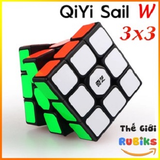 Rubik 3x3 qiyi sail w 3x3x3 black