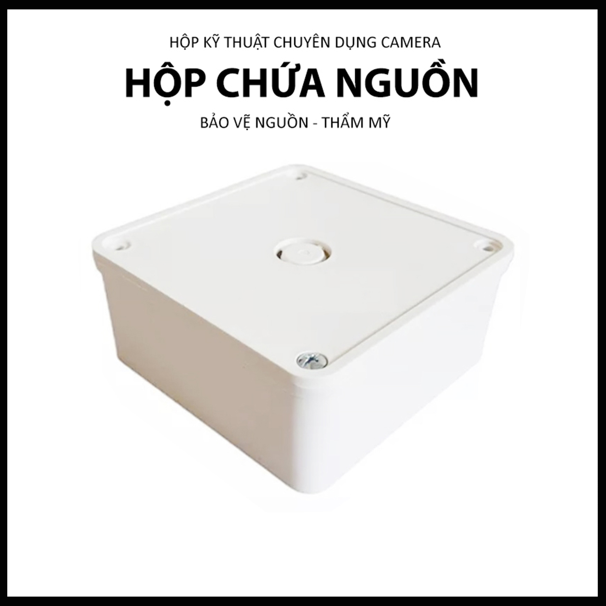 Hộp Nhựa Kỹ Thuật Chuyên Dụng Lắp Camera Ngoài Trời, Chống Nước Nhựa Dày Siêu Bền