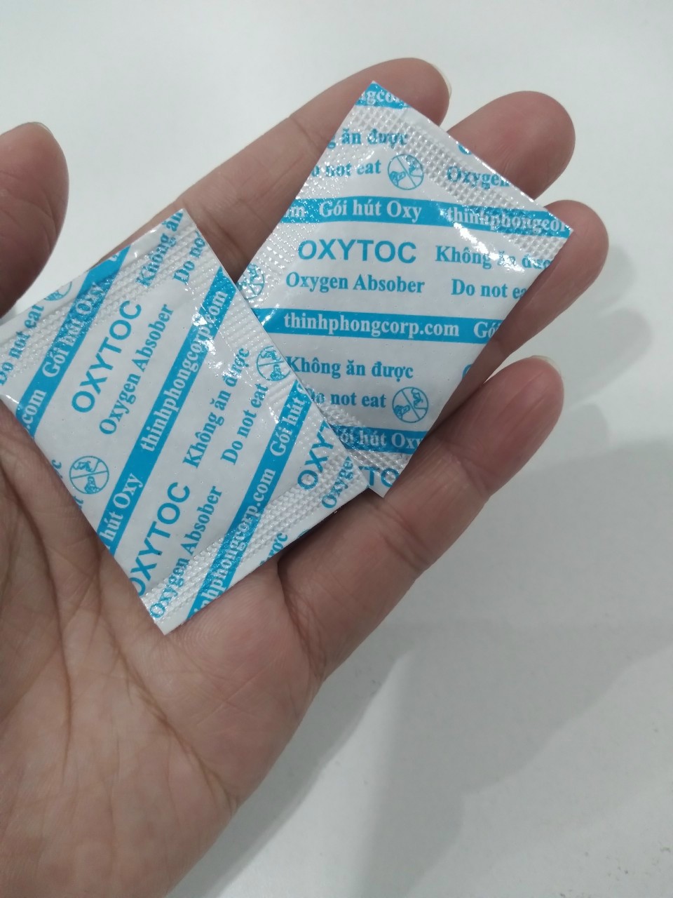 200 gói oxygen 30cc, 50cc , 100cc dùng cho thực phẩm, bánh kẹo