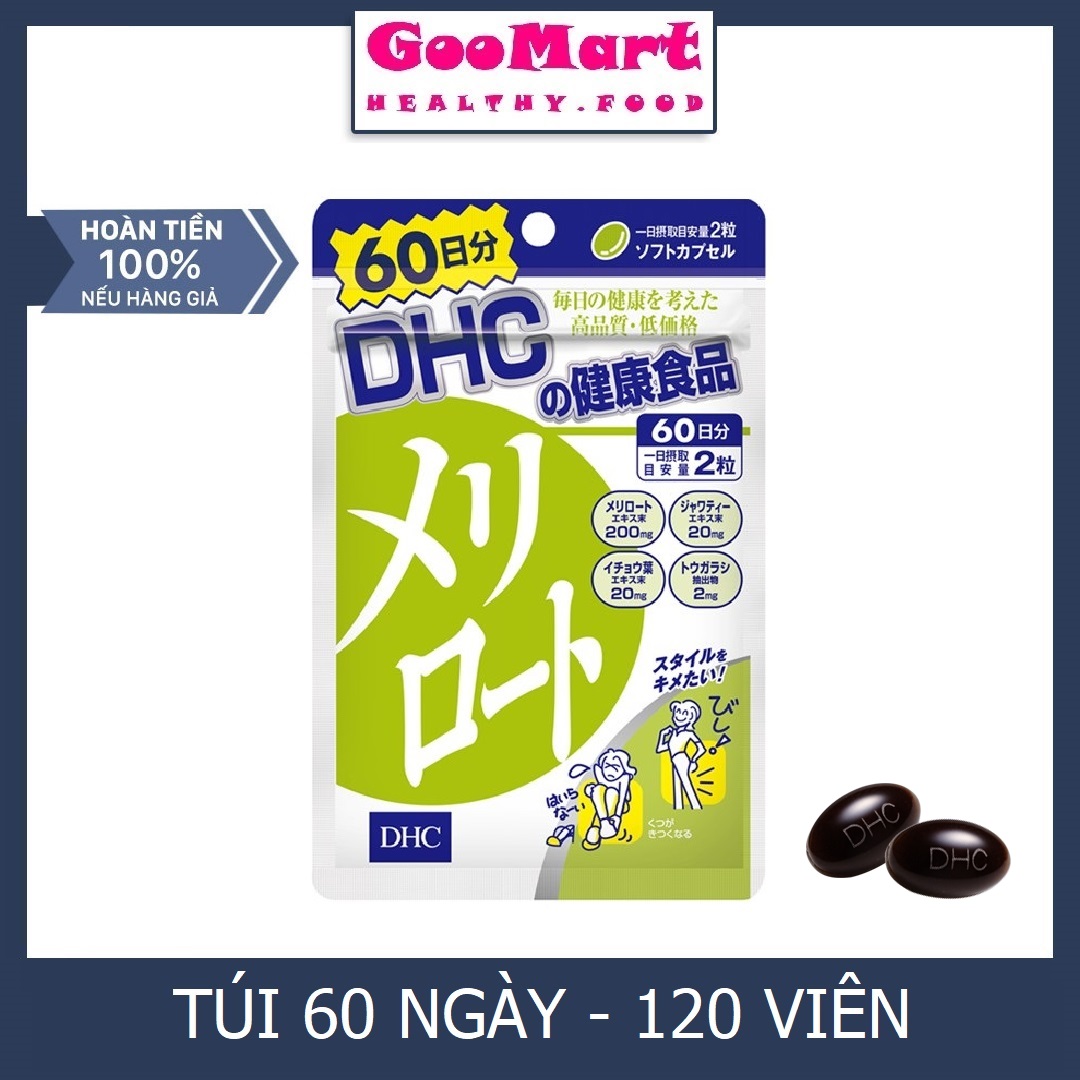 Viên uống thon gọn đùi dhc nhật bản 120 viên 60 ngày