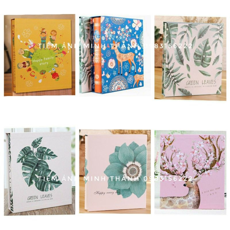 Album đựng ảnh 10x15 đựng 200 ảnh tại Tiệm ảnh Minh Thành