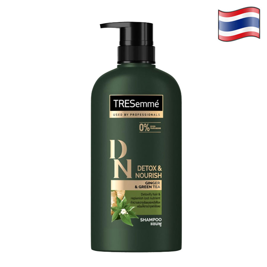 Dầu gội tresemme detox gừng và trà xanh - 450ml