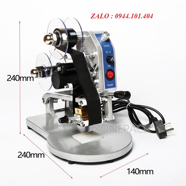 [HCM]Máy In Hạn Sử Dụng Dập Tay DY-8 Máy In Date Máy In Ngày Tháng Năm bằng tay máy indate Dy8