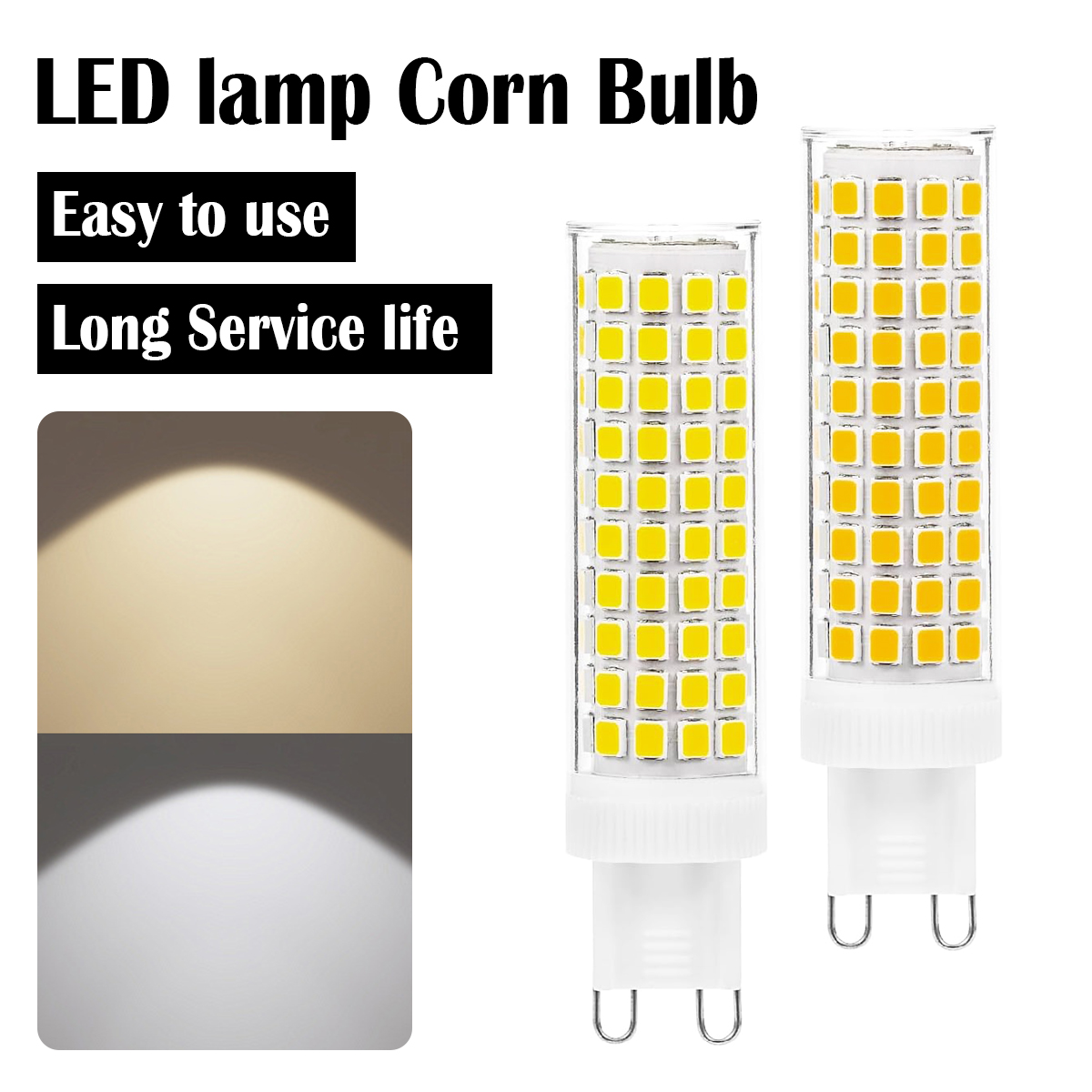 18W 124LED LED Đèn bắp ngô bóng đèn sáng 110V/120V/220V/230V gốm phòng ngủ khách cao 2835smd trang trí bóng đèn chiếu sáng thiết bị đèn trần 360 °   góc chùm G9 phòng đêm lạnh/màu trắng ấm