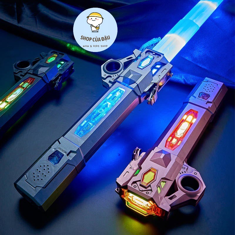 [Phát sáng] Kiếm laser phát sáng kiếm katana 54cm bằng nhựa kiếm lazer ánh sáng có đèn lightsaber Đồ