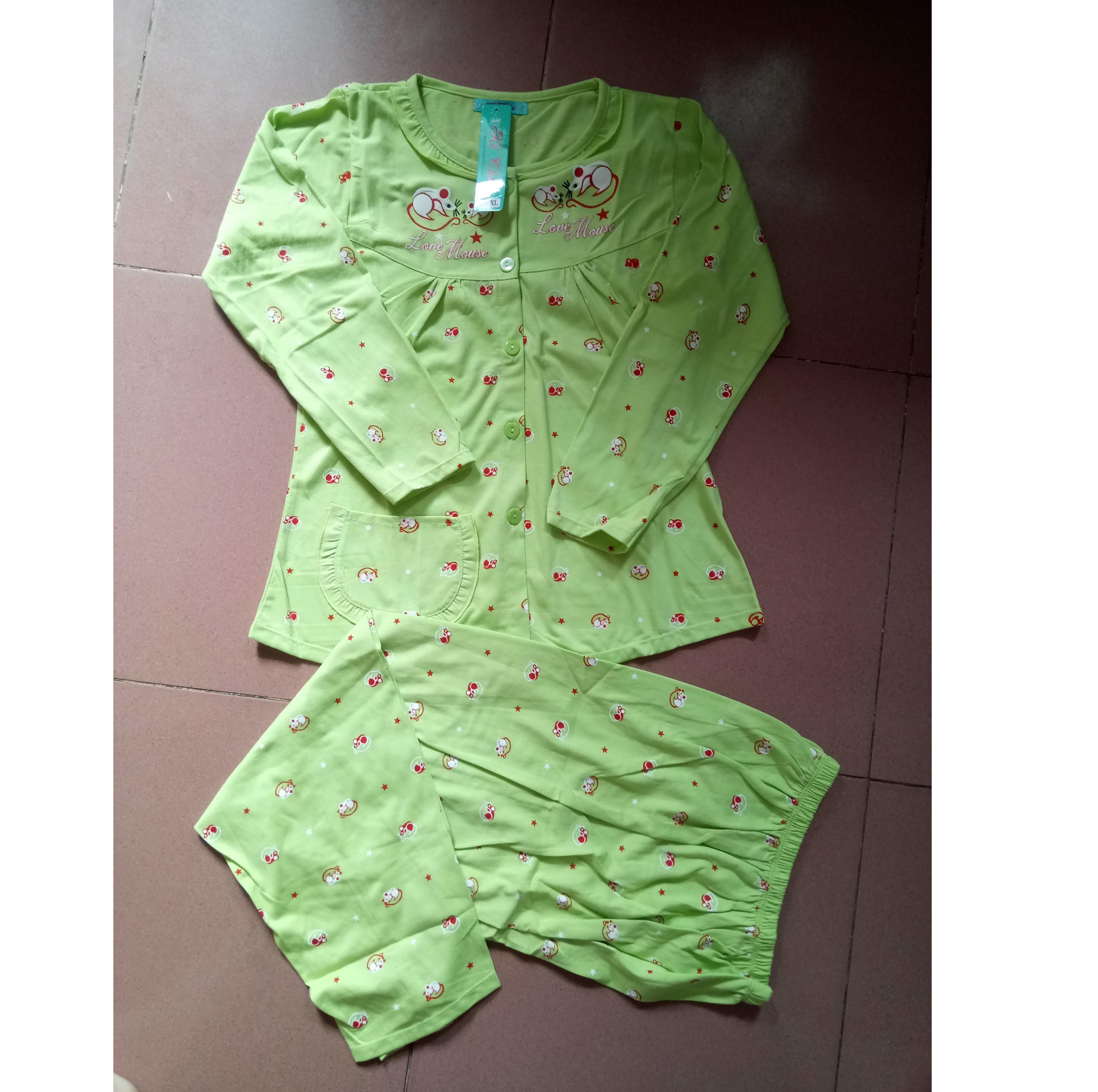 Đồ bộ dài tay cho mẹ bầu và sau sinh