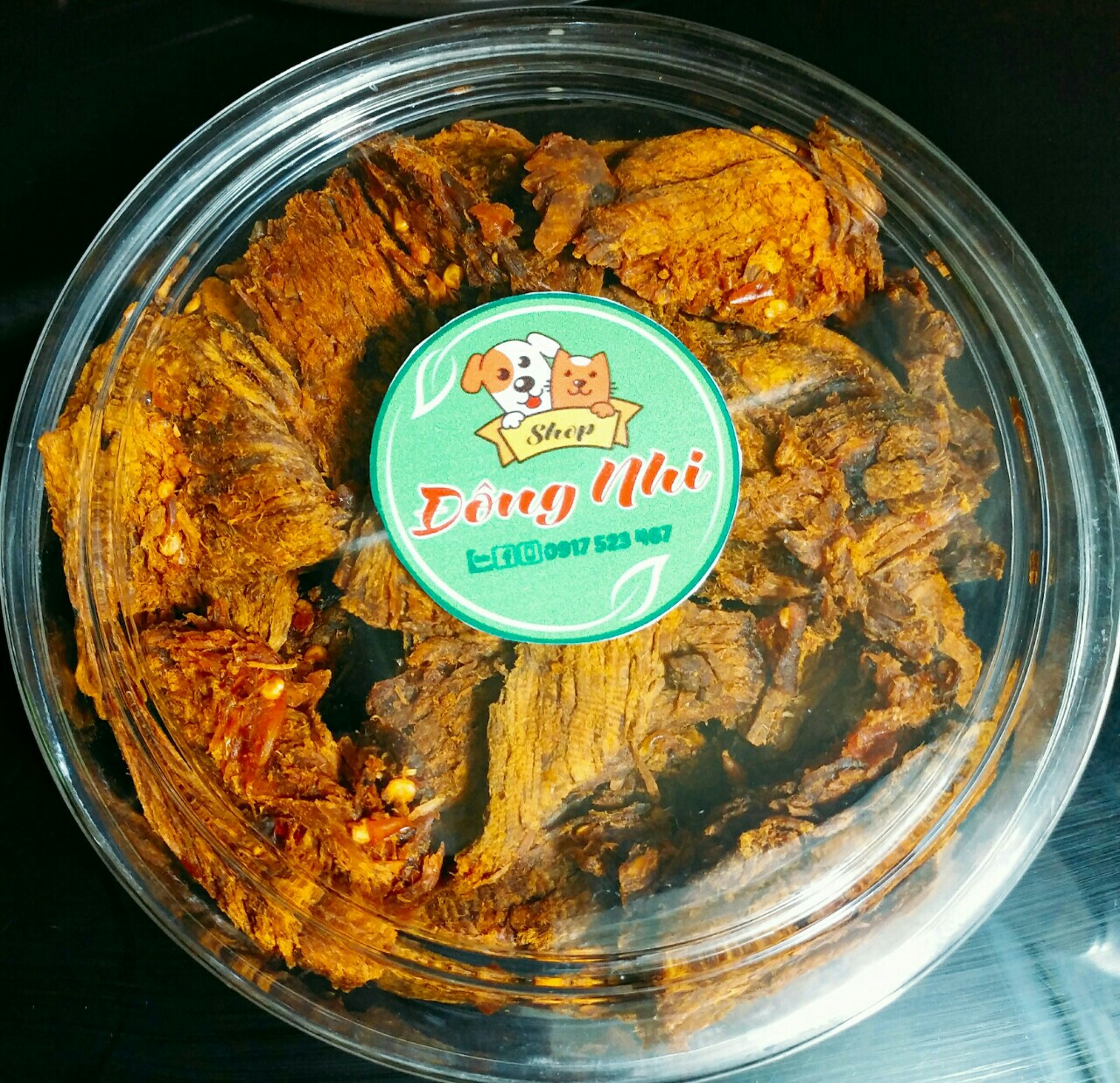 Khô bò vụn to 135k/ hủ 250g