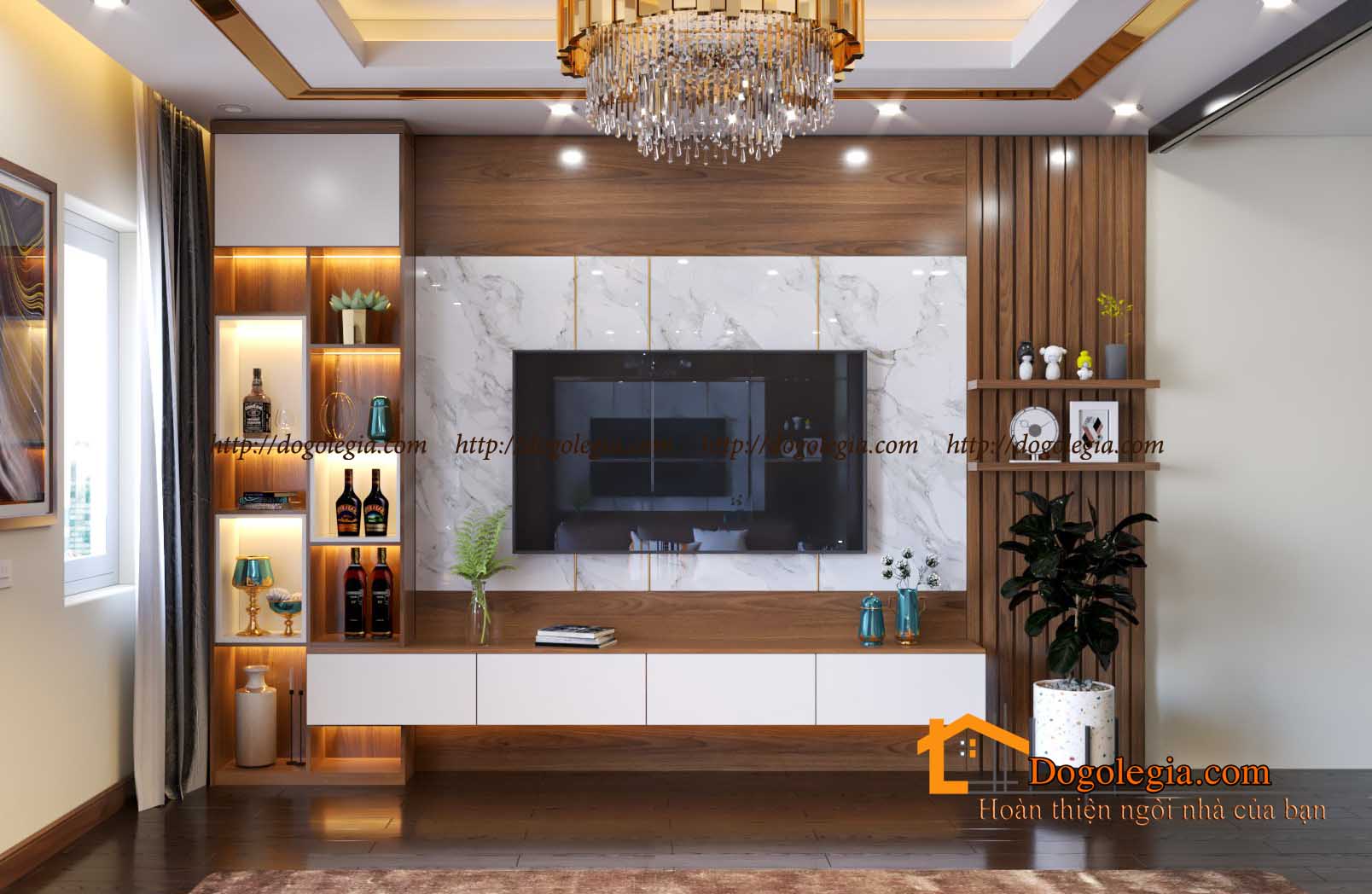 Trang trí kệ Tivi gỗ phòng khách: Trang trí kệ Tivi gỗ phòng khách mang lại cho bạn một chút sự mới mẻ và phong cách cho không gian sống. Với các tùy chọn về cách bố trí và trang trí đồ nội thất, hãy tận dụng sức sáng tạo của mình và biến món đồ nội thất này thành một tác phẩm nghệ thuật đầy ấn tượng.