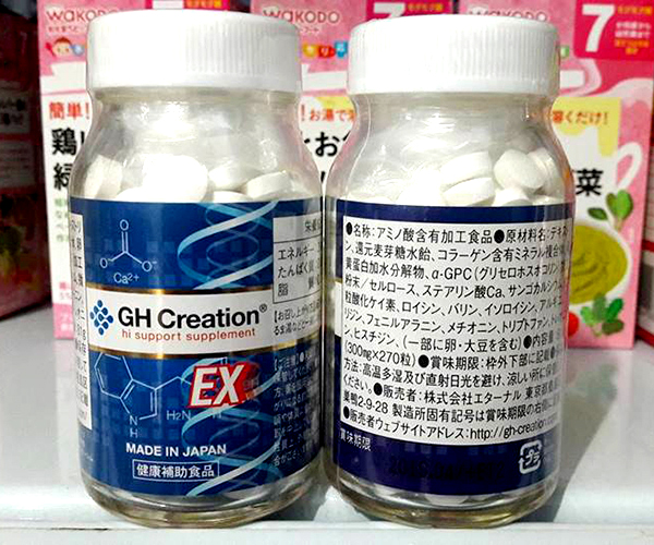 Viên uống tăng chiều cao GH Creation 270 viên
