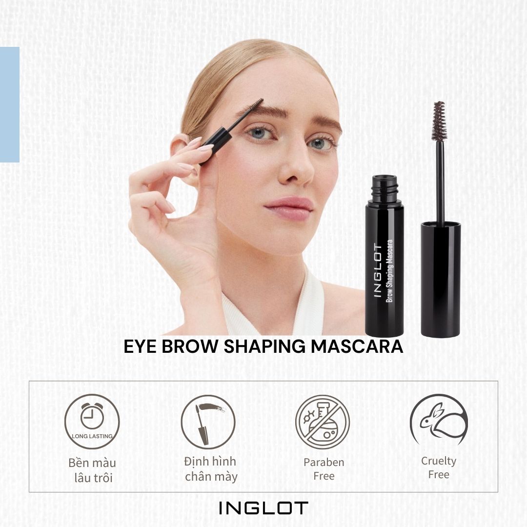 Mascara định hình chân mày Brow Shaping 4ml INGLOT