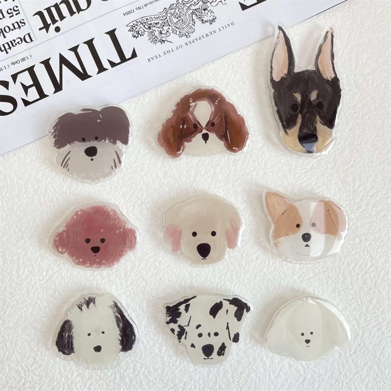 Giá Đỡ Điện Thoại/popsocket hình cún dễ thương