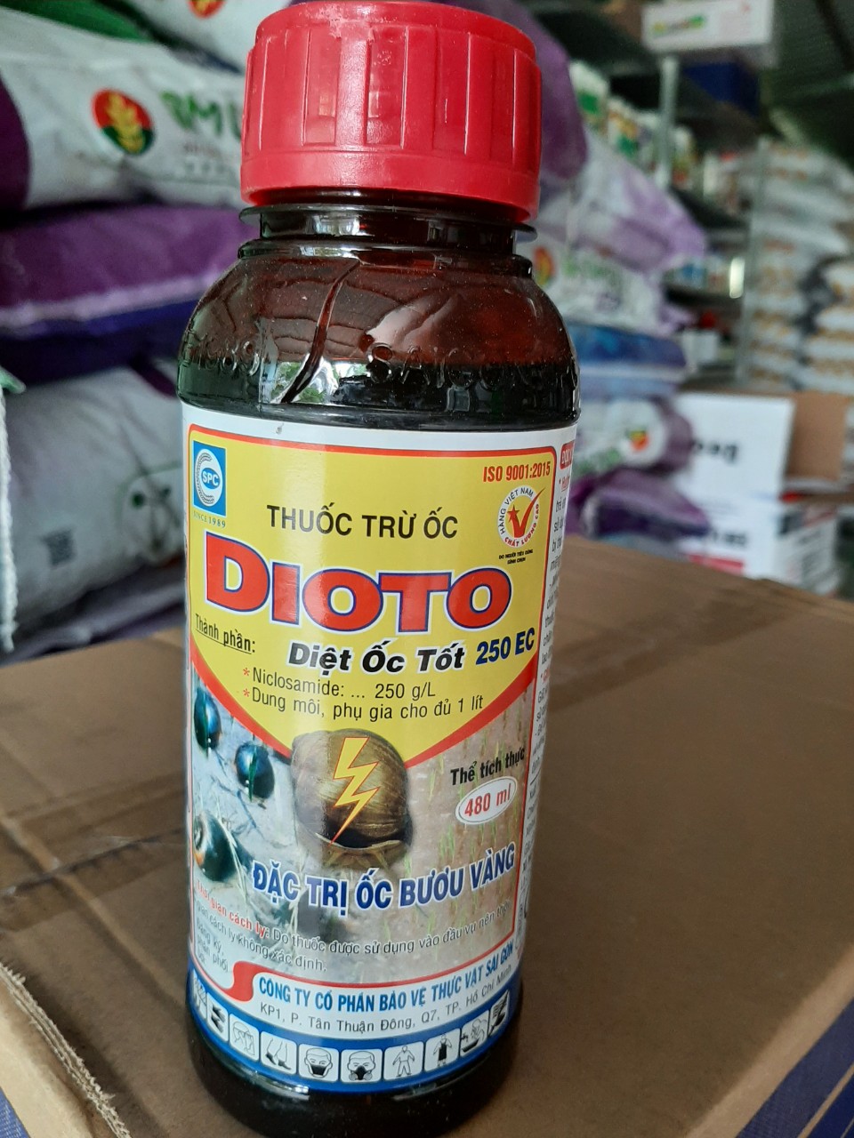 Thuốc trừ ốc bươu vàng dioto 250ec chai 480ml_vtnn trung thien thinh