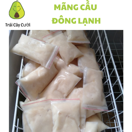 Combo 2kg - mãng cầu xiêm cấp đông định lượng 90g-100g : 2kg- trái cây cười