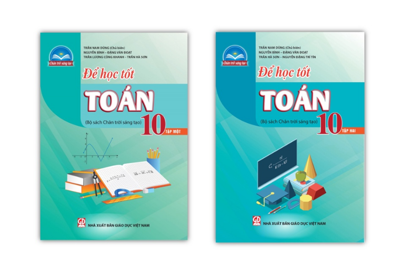 Sách - Combo Để học tốt Toán 10 tập 1 + 2