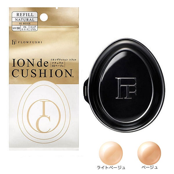 Lõi phấn nước Cushion Flow Fushi ION de Naturaal Refill SPF30/PA+++ 20g - Nhật Bản