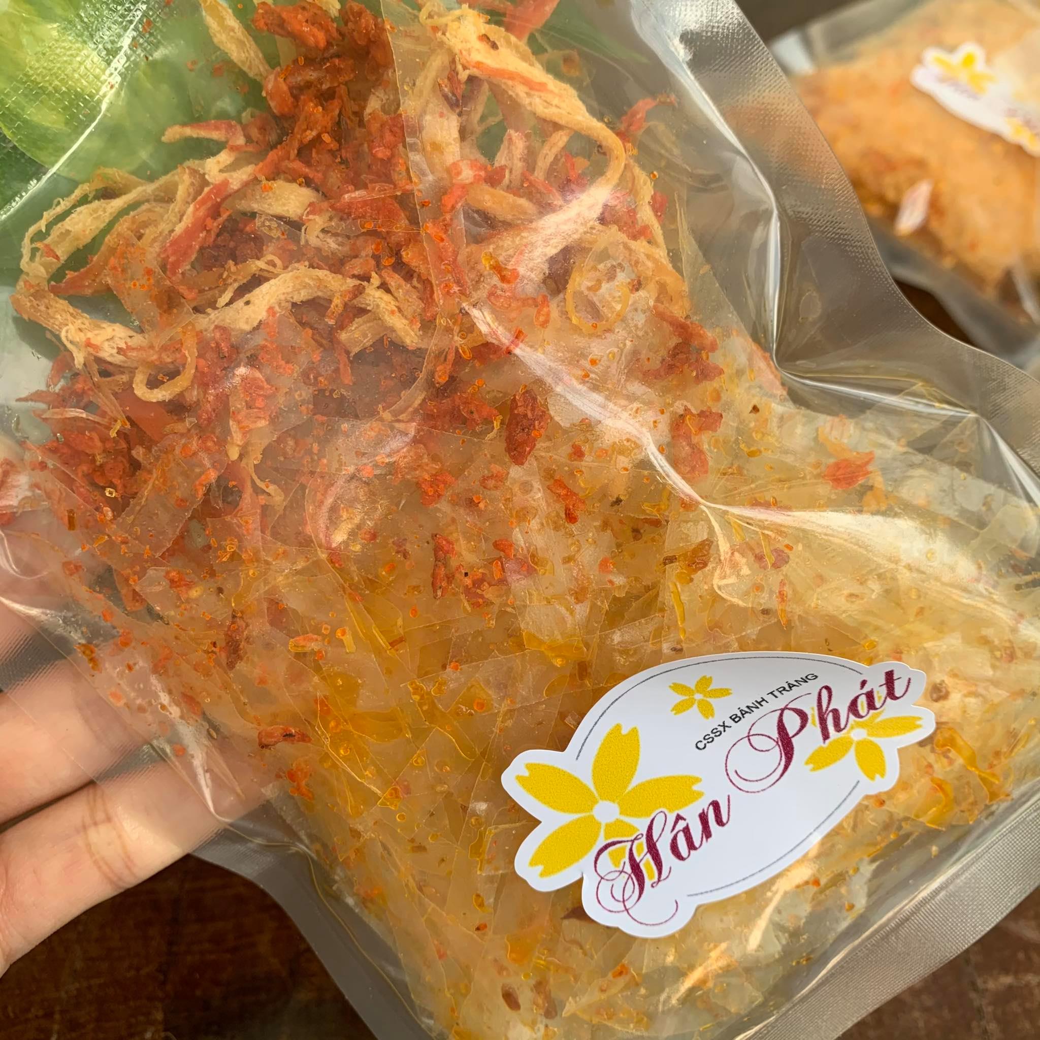 [HCM]BÁNH TRÁNG XIKE MƯC HỒNG - TÚI MINI 40-50gr