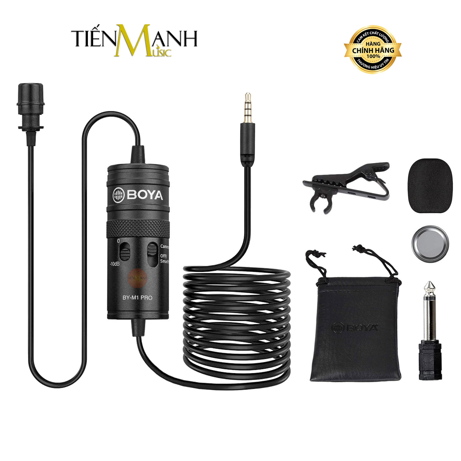 Micro Nhỏ Cài Áo Lavalier Boya BY-M1 PRO