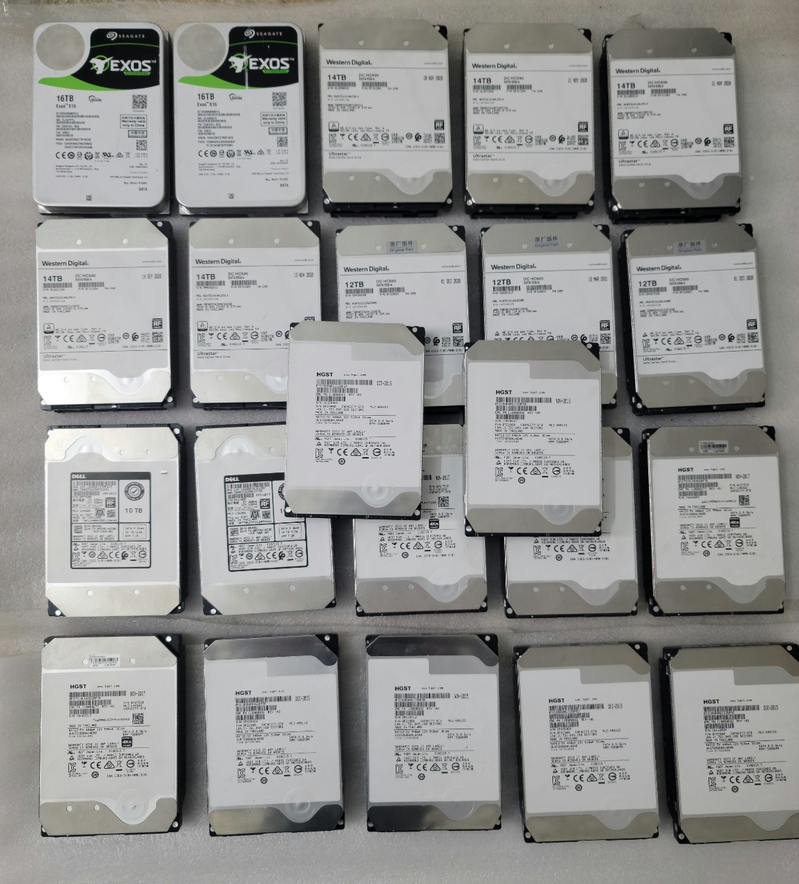 Ổ cứng hdd wd ultra star 14t dc hc 530, 12tb hc dc 520