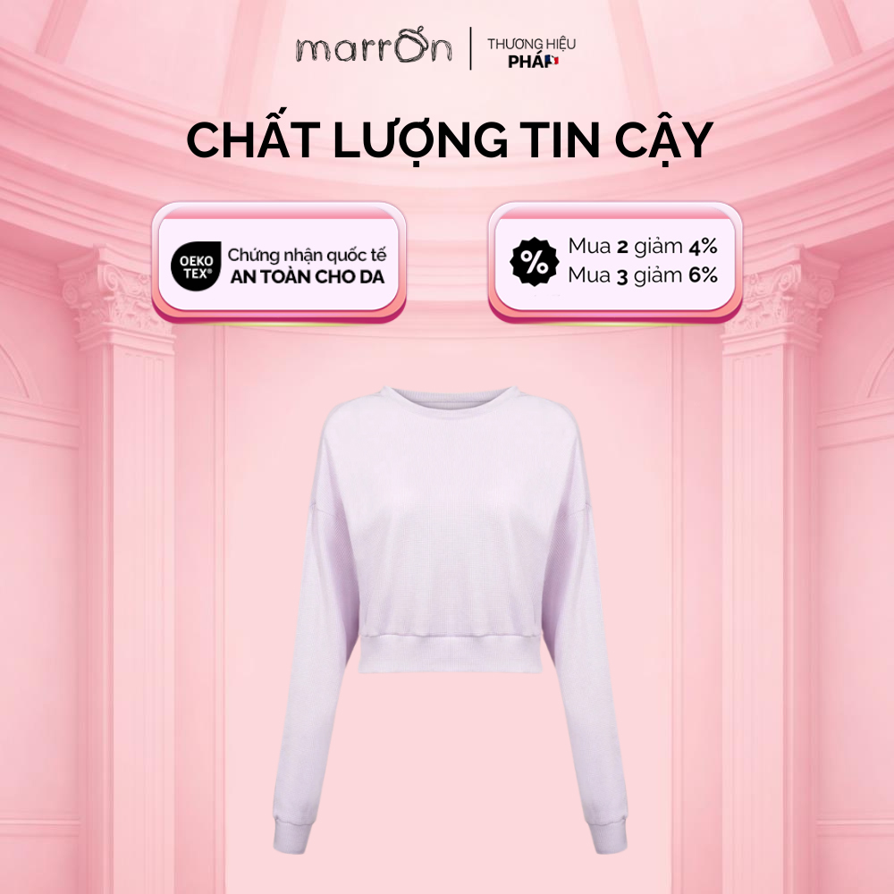 [XẢ KHO] Áo croptop dài tay CA-W17, form rộng eo bo thun, kiểu dáng trẻ trung hiện đại, thoáng khí