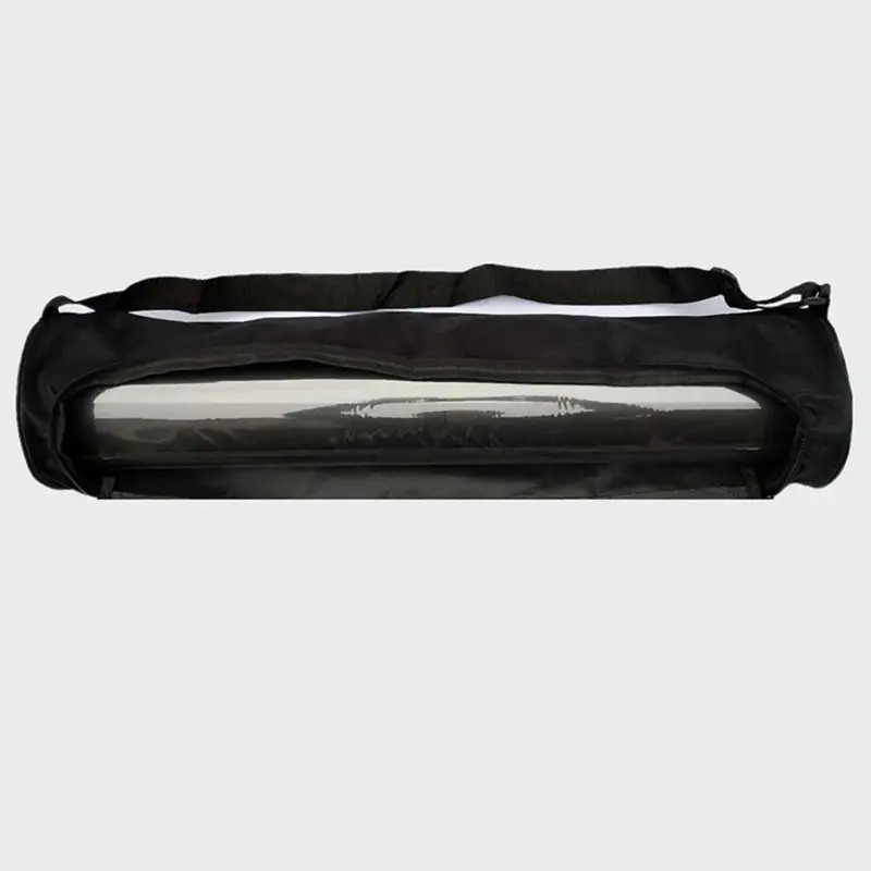 Yoga Mat Zip phòng tập thể dục Túi Pilates Yoga Mat lưu trữ túi không thấm nước Yoga Mat tàu sân bay Oxford vải với dây đeo có thể điều chỉnh có thể gập lạ