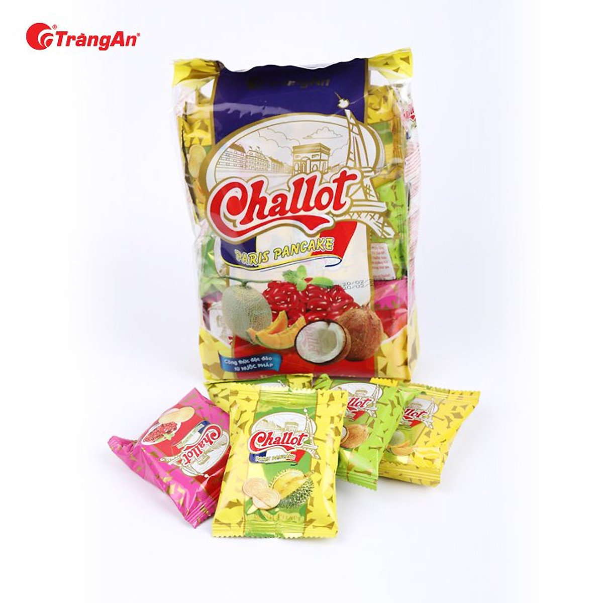 Bánh quy kem pháp challot tràng an gói 275g