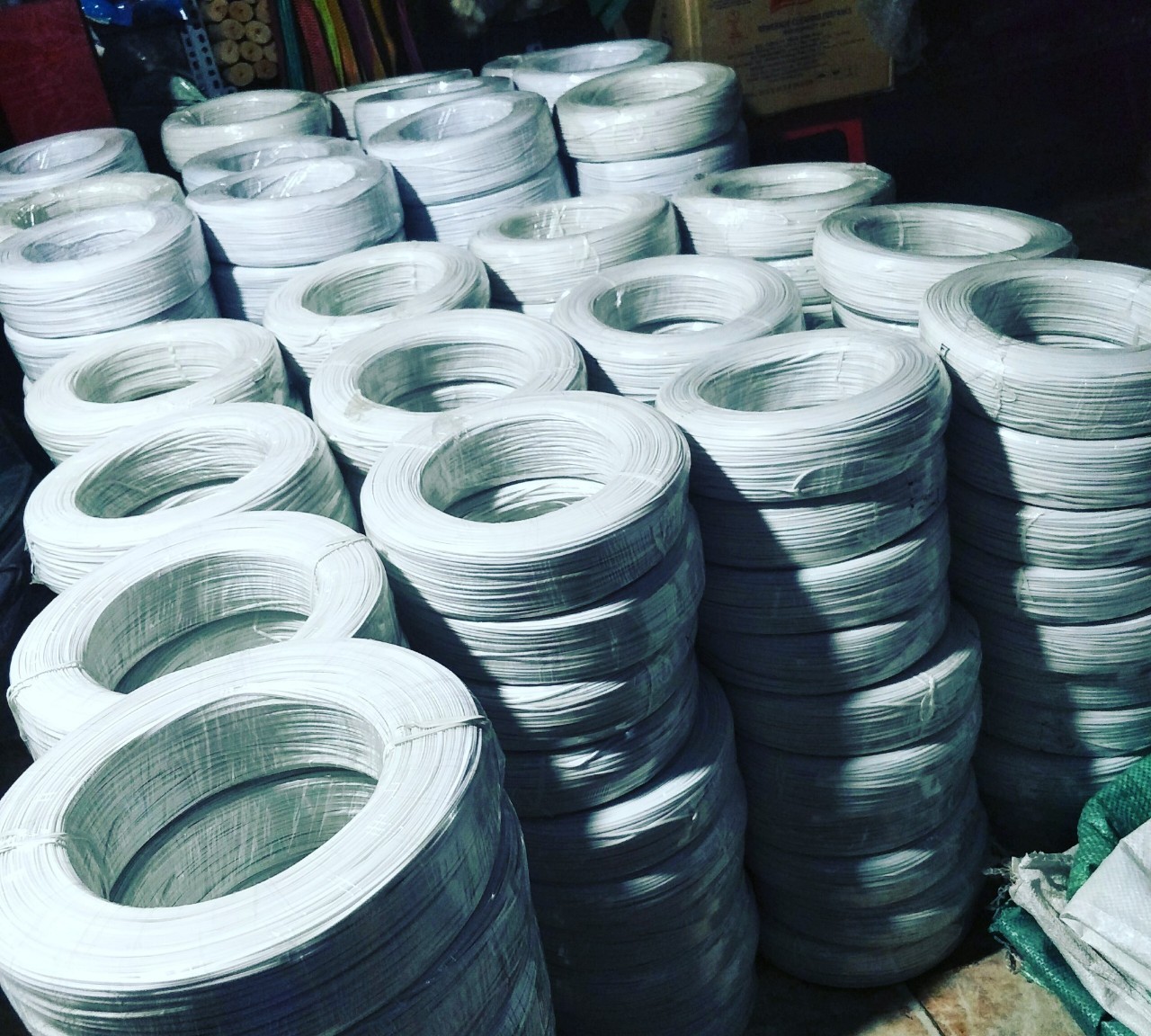 [HCM]kẽm dẻo bọc nhựa , Nẹp mũi khẩu trang - 500g, 1kg