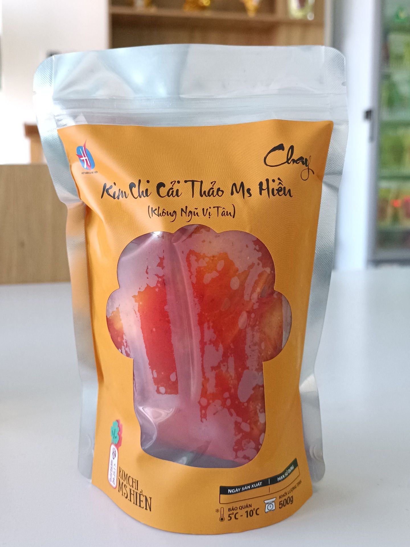 Kim chi cải thảo chay thuần ms.hiền 1kg