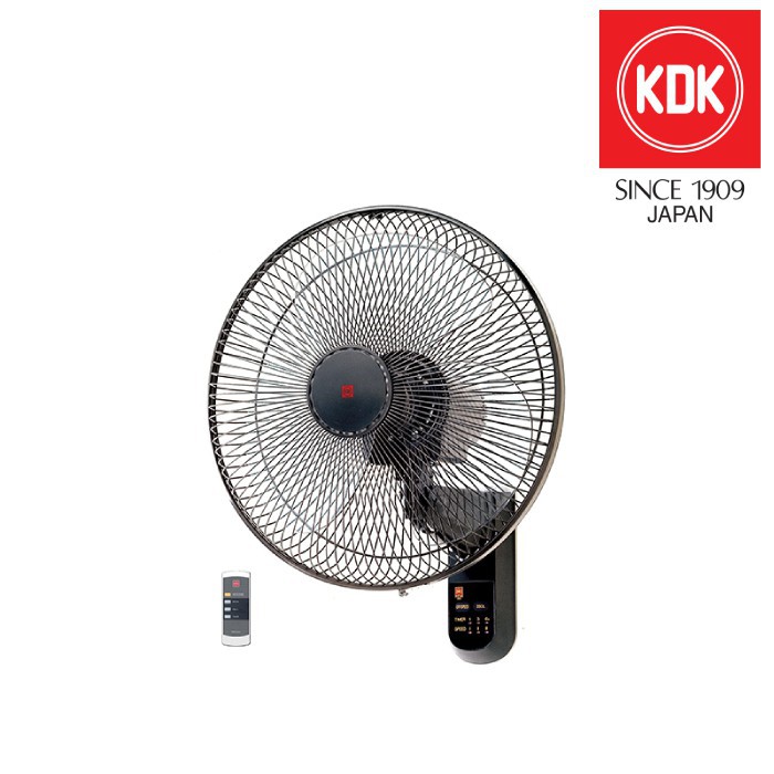 Quạt treo tường kdk m40m xám - hàng chính hãng