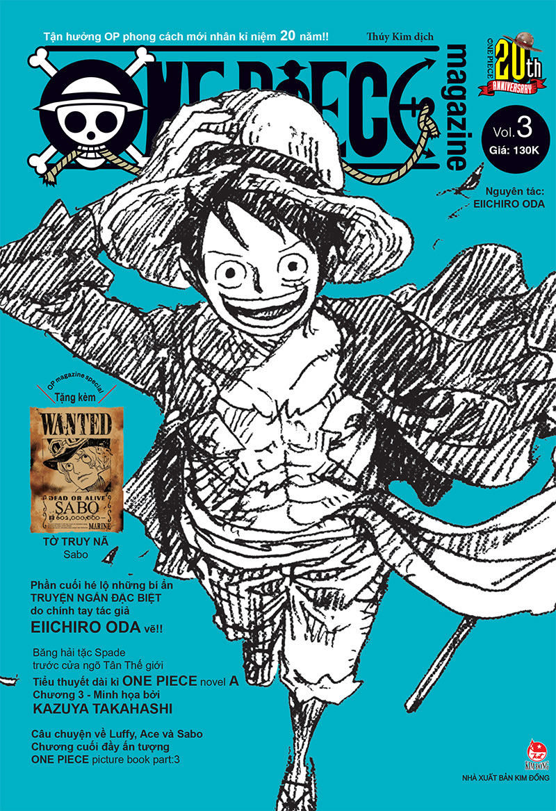 Giảm ₫5,000] One Piece Magazine Tập 3 - tháng 4/2024 - BeeCost