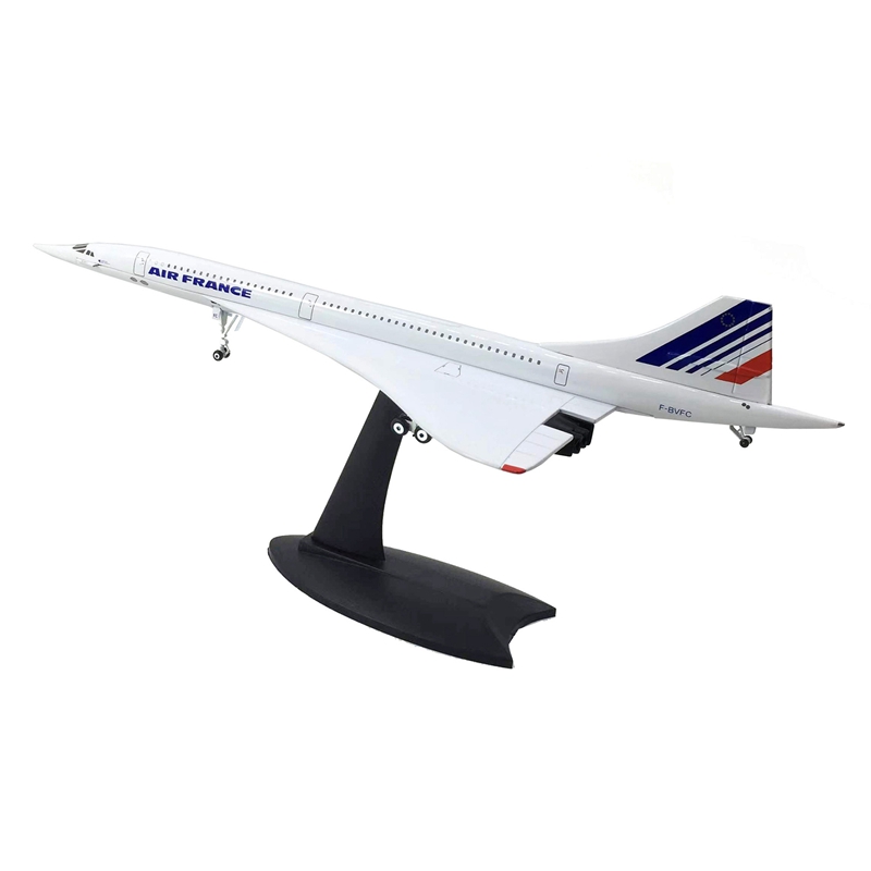 1 200 Concorde Supersonic Passenger Aircraft Model for Static Display