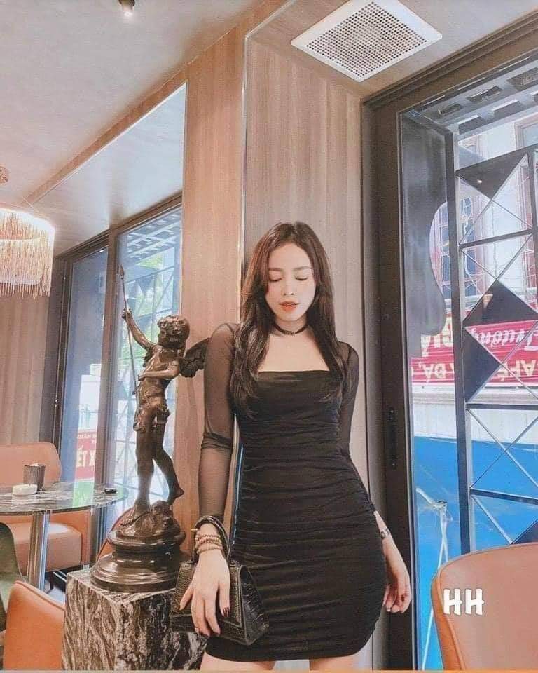 Váy body nhún vải thun lạnh co giãn - t01
