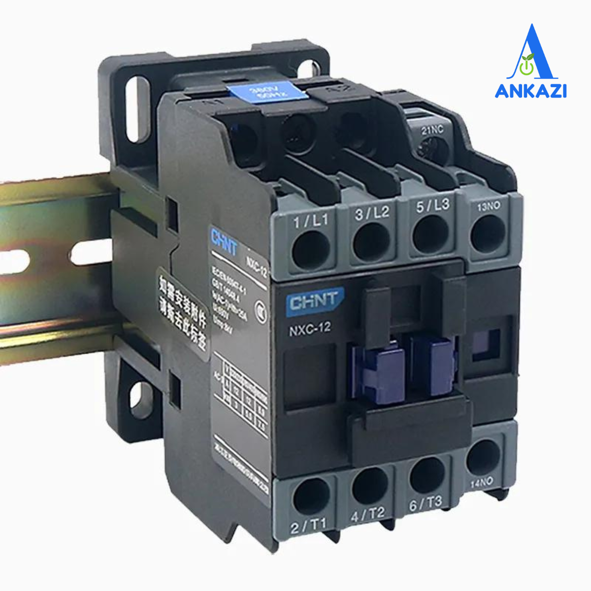 Khởi động từ, contactor nxc 9a - 50a, điện áp điều khiển 220vac hãng chint chính hãng.