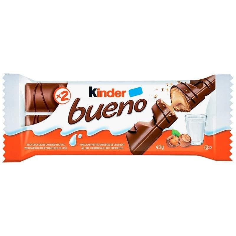 combo 5 GÓI Bánh Chocolate Nhân Hạt Dẻ Kinder Bueno 43g
