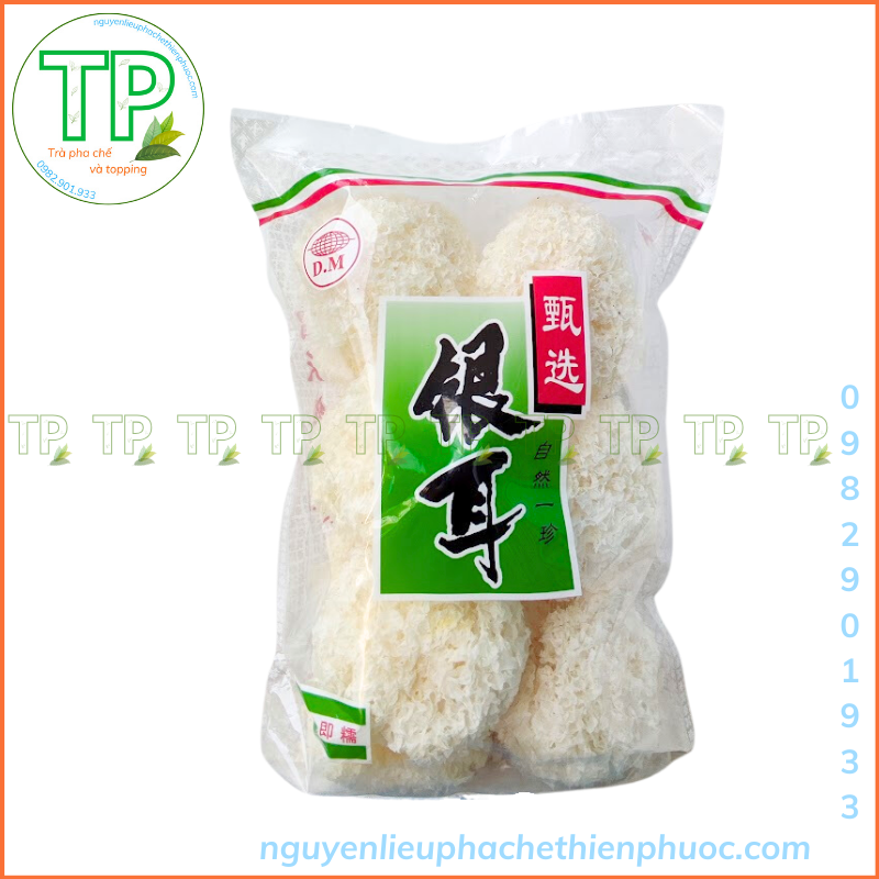 Nấm tuyết trắng - 500g loại nguyên bông - nấu chè salad soup