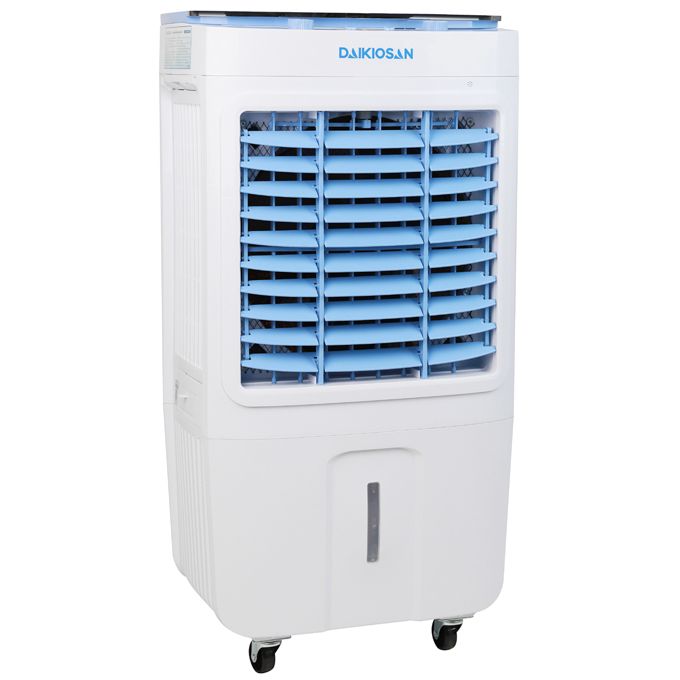 Quạt điều hoà Quạt hơi nước làm mát  Daikiosan DKA-03500C Hàng trưng bày 98% Công suất hoạt động 110W làm mát diện tích 30 - 35  m2 Có giao hàng trong ngày ở TPHCM - Bình Dương lh 0902977236