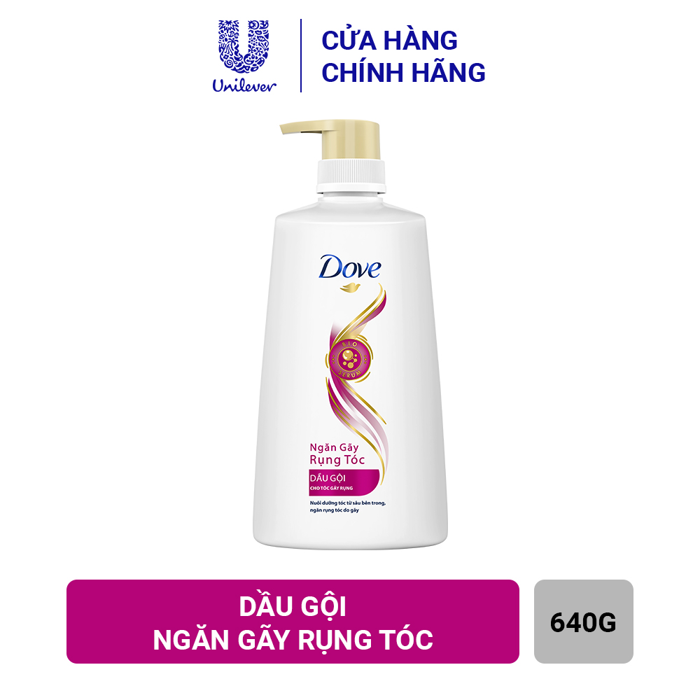 Dầu Gội Dove Ngăn Gãy Rụng Tóc 640gr