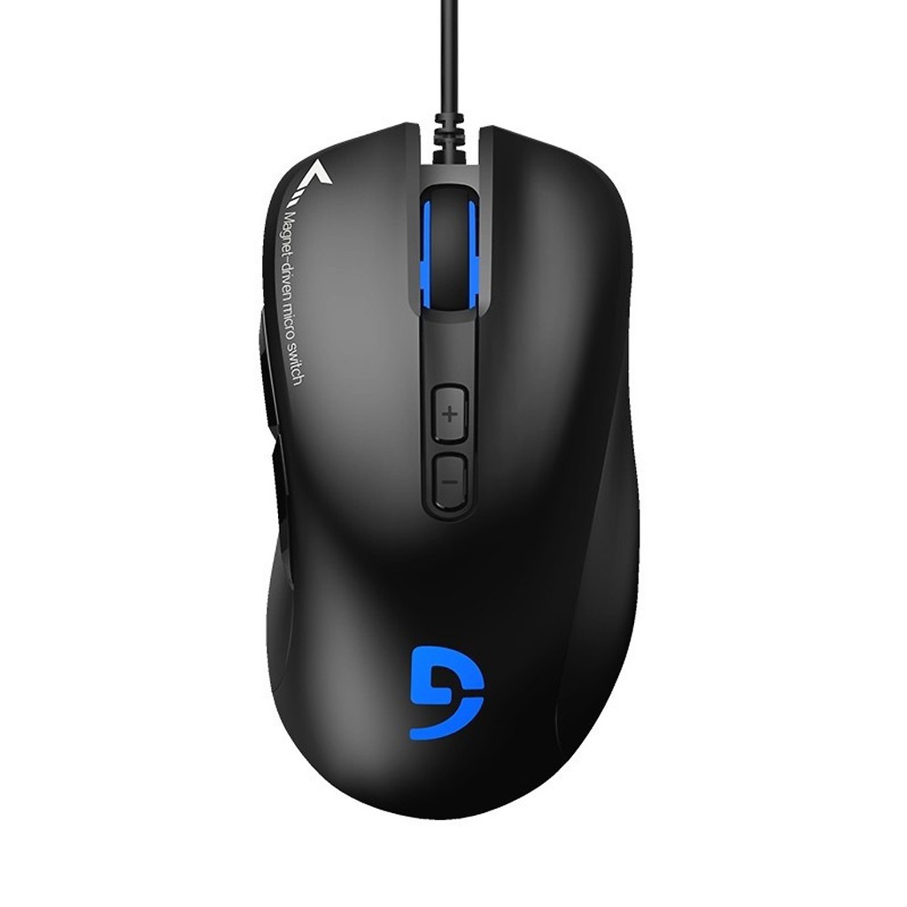 Chuột gaming có dây fuhlen g90 có led, switch bất tử bất tử 80 triệu click .