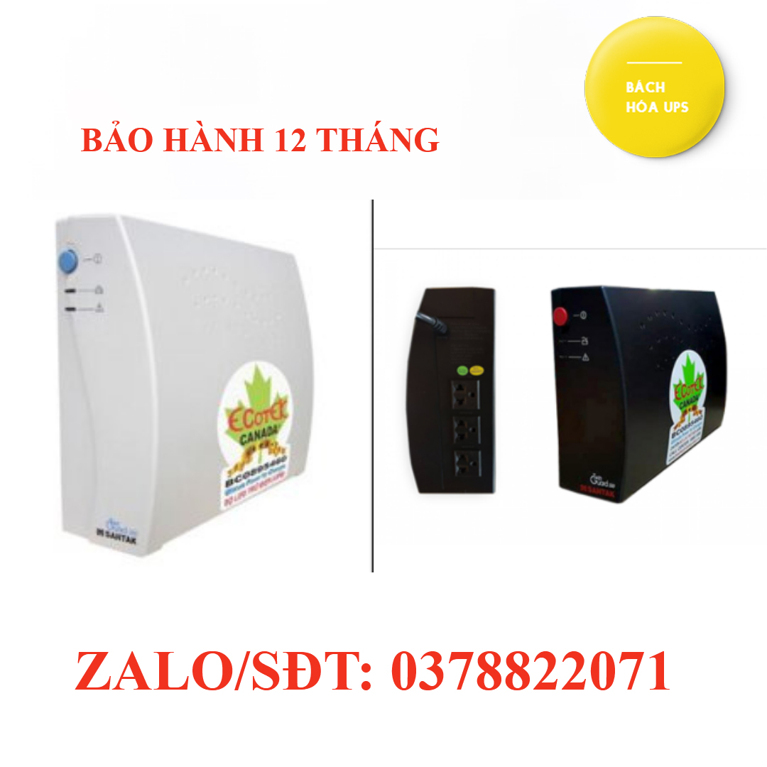 Bộ lưu điện santak 1000va/600w