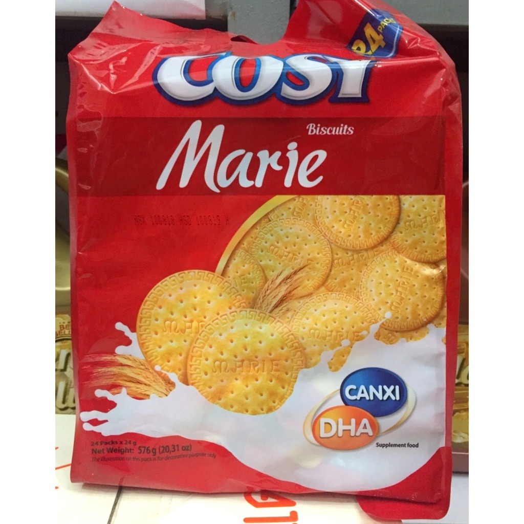 Bánh quy Cosy túi to 600g( 1 túi có 24 gói nhỏ)