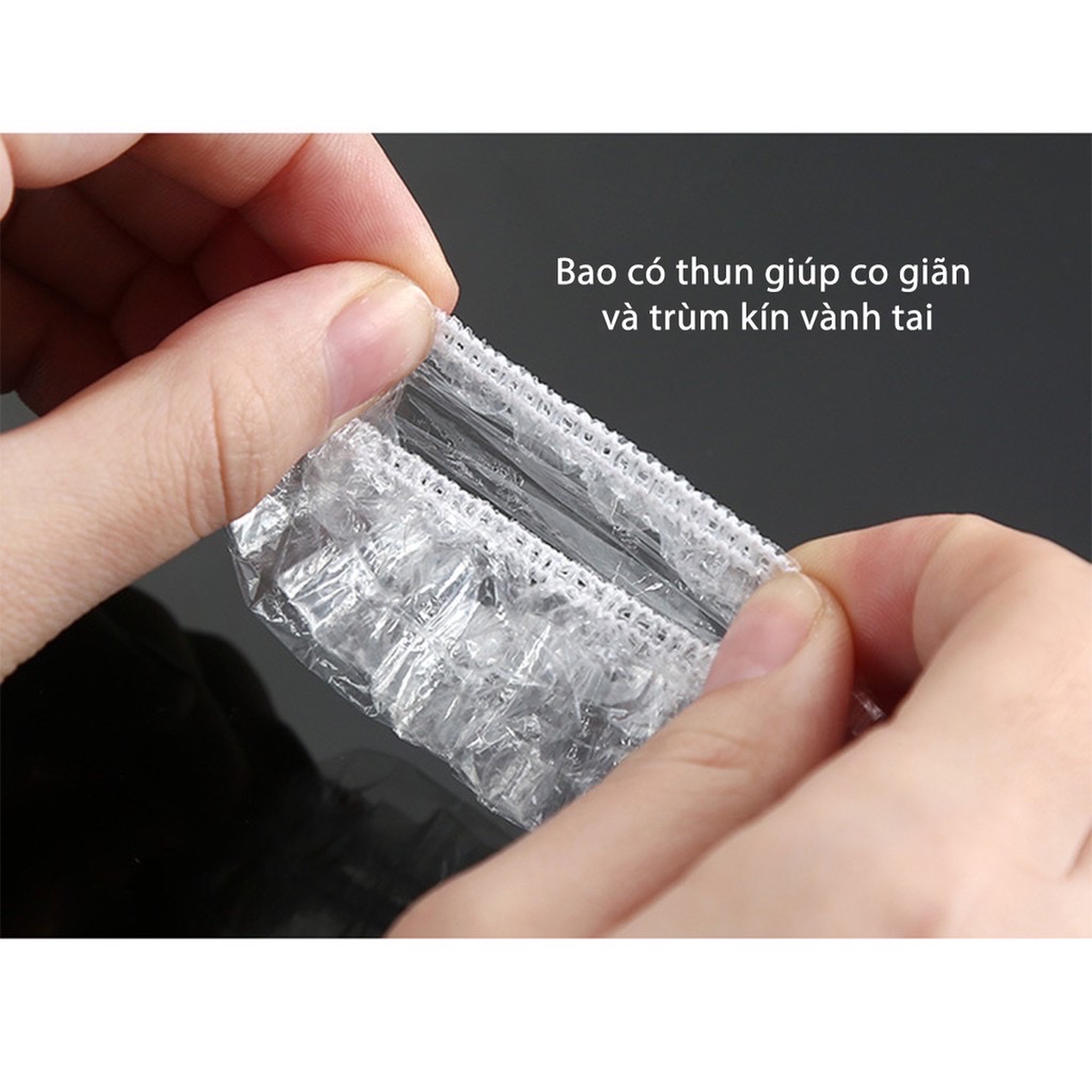 [HCM]Bao trùm tai chống nước khi tắm hoặc làm tóc nhuộm tóc