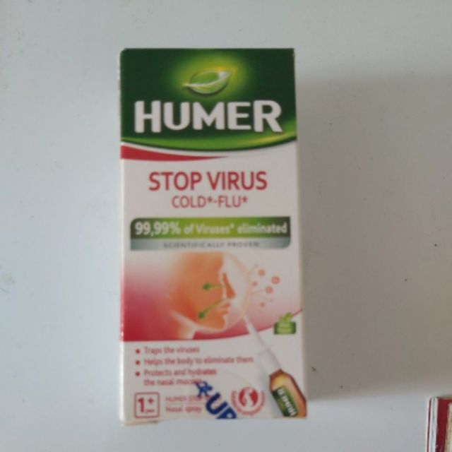 Dung Dịch Xịt Mũi Humer Stop Virus